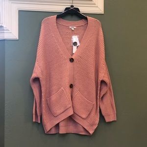 Isela drip shoulder xl cardigan